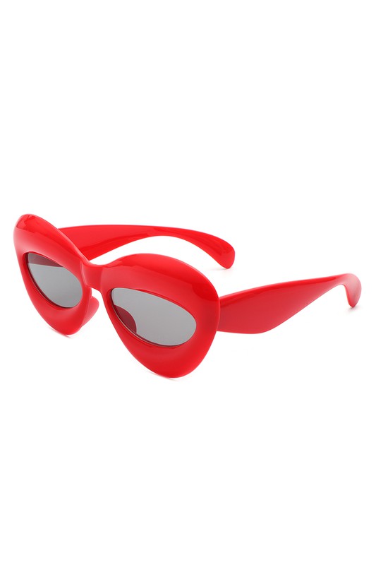 Girls Lips Shape Fun Tinted Kids Sunglasses