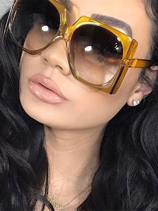 Trend Classic Retro Square Sunglasses Women Oversized Sunglasses Women/Men Retro Sunglasses Lentes De Sol Mujer